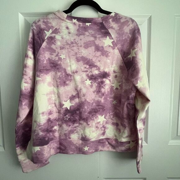 NWT Wildfox Tie Dye Loungewear Sweatshirt Size Large - Picture 3 of 8